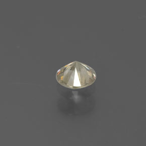 Diamante oro natural de 0,15 ct, corte redondo, SI