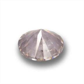 Diamante oro natural de 1,01 ct, corte redondo, VS-SI