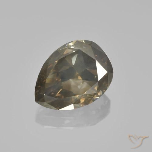 1.81ct Natural Coñac intenso Diamante, En forma de pera, VS