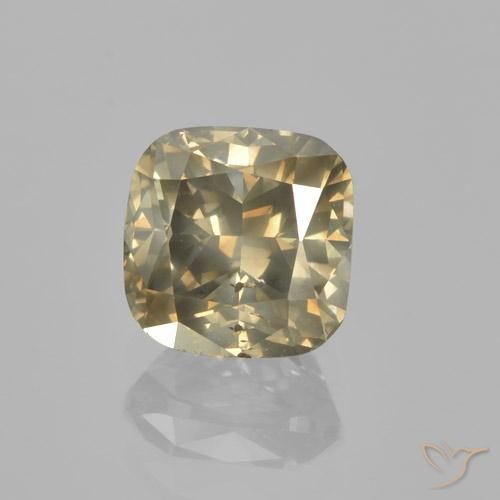 1.48ct Natural Coñac Diamante, Forma Cojín, VS-SI