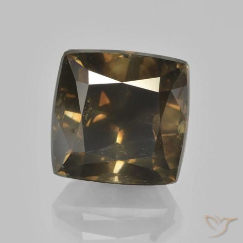 Diamante Coñac intenso natural de 5.00 ct, Forma Cojín, VS