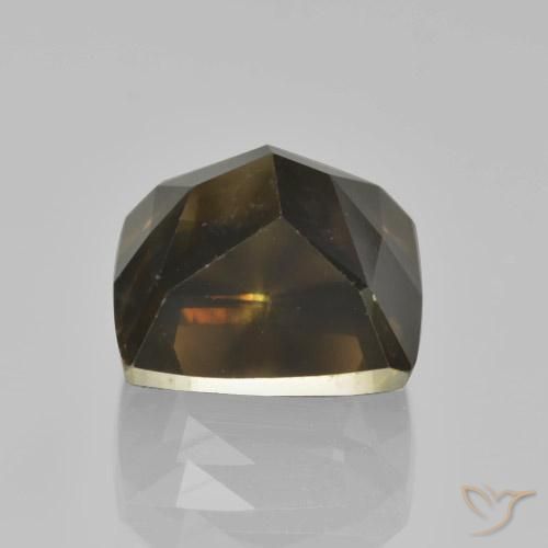 Diamante Coñac intenso natural de 5.00 ct, Forma Cojín, VS