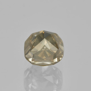 Diamante marrón natural de 1,01 ct, corte cojín, VS-SI