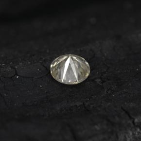 Diamante incoloro natural de 0,08 ct, corte redondo, VS-SI