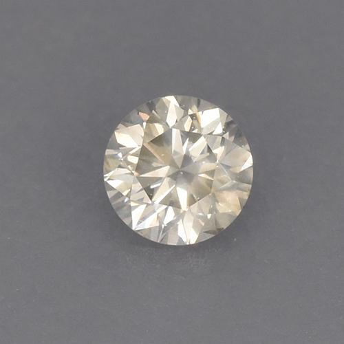 Diamante Amarillo natural de 0.08 ct, Corte Redondo, VS-SI