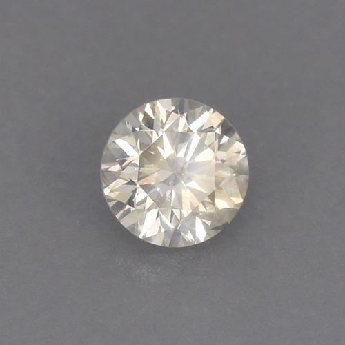 Diamante Amarillo natural de 0.08 ct, Corte Redondo, VS-SI