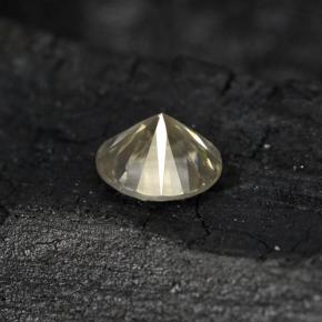 Diamante amarillo natural de 0,20 ct, corte redondo, VS-SI