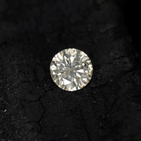 Diamante Blanco natural de 0.10 ct, Corte Redondo, VS-SI