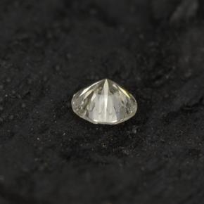 Diamante Amarillo claro natural de 0.06 ct, Corte Redondo, VS-SI