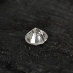 Diamante blanco natural de 0,05 ct, corte redondo, VS-SI