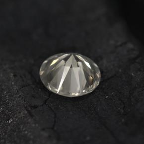 Diamante amarillo natural de 0,20 ct, corte redondo, VS-SI