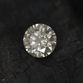 Diamante Sin Color natural de 0.19 ct, Corte Redondo, VS-SI
