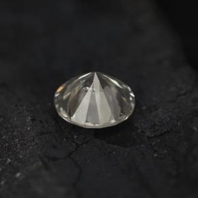 Diamante Sin Color natural de 0.19 ct, Corte Redondo, VS-SI
