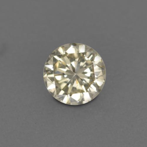 Diamante Champán natural de 0.08 ct, Corte Redondo, VVS-VS