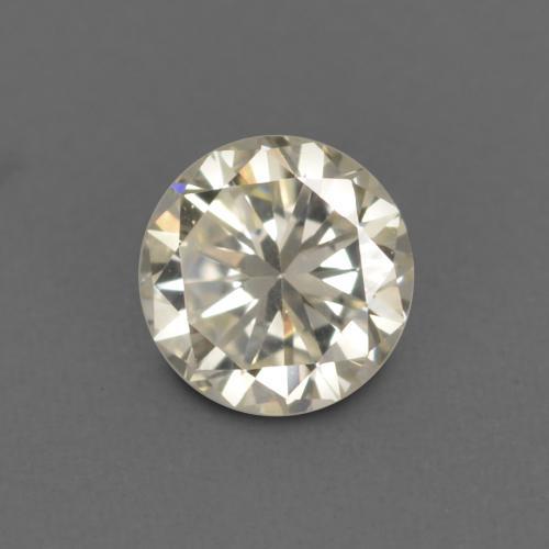 Diamante Champán natural de 0.13 ct, Corte Redondo, VVS-VS