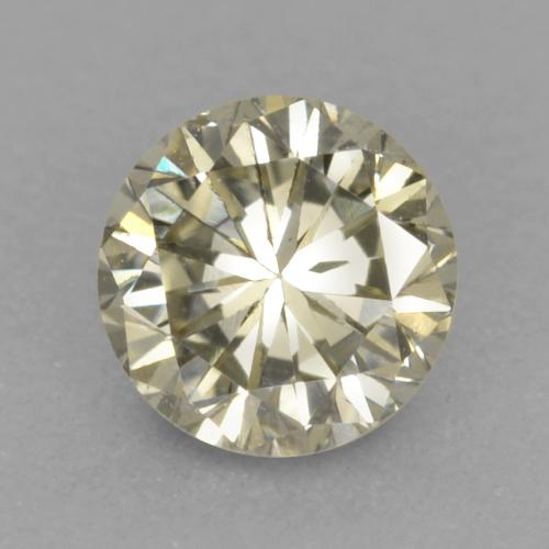 Diamante Champán natural de 0.21 ct, Corte Redondo, VVS-VS
