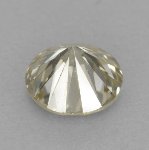 Diamante Champán natural de 0.21 ct, Corte Redondo, VVS-VS