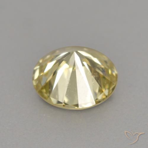 Diamante Marrón dorado natural de 0.33 ct, Redondo, SI