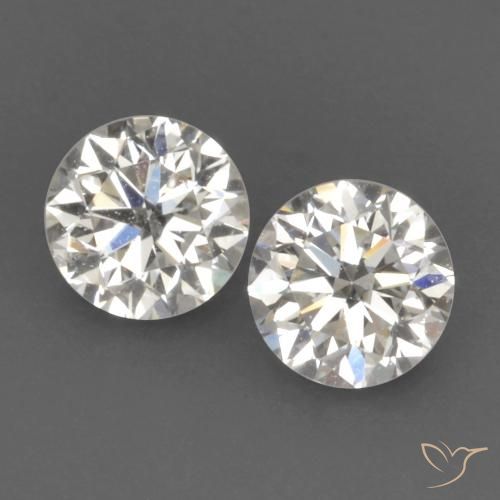 0.25ctw Natural I Diamante, Redondo, VVS-VS