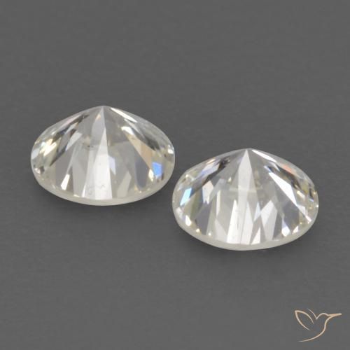Gemas de Diamante I natural de 0.25 ct, Redondo, VVS-VS