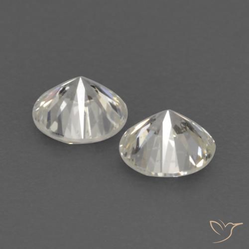 Gemas de Diamante I natural de 0.19 ct, Redondo, VVS-VS