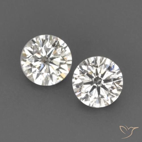 0.15ctw Natural H Diamante, Redondo, VVS-VS