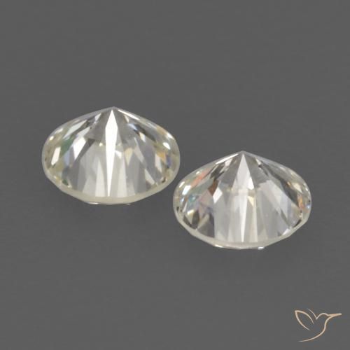Gemas de Diamante I natural de 0.20 ct, Redondo, VVS-VS