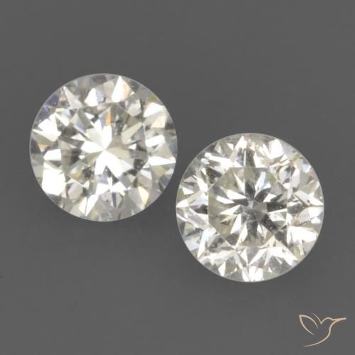 0.21ctw Natural I Diamante, Redondo, VVS-VS