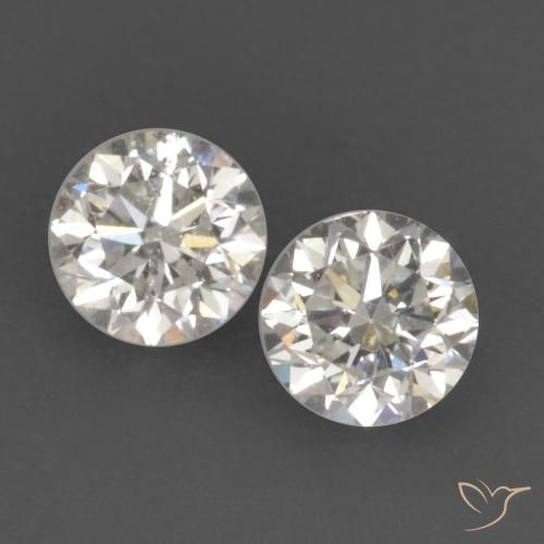 0.20ctw Natural I Diamante, Redondo, VVS-VS