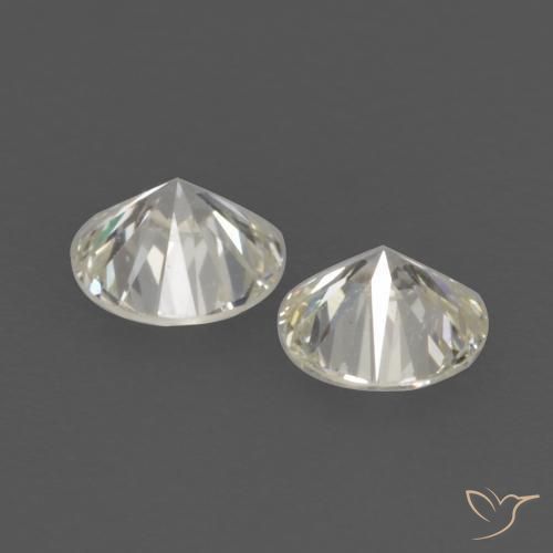 Gemas de Diamante I natural de 0.16 ct, Redondo, VVS-VS