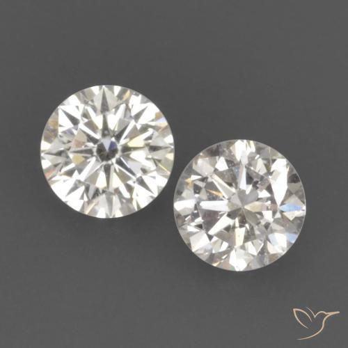 0.16ctw Natural I Diamante, Redondo, VVS-VS