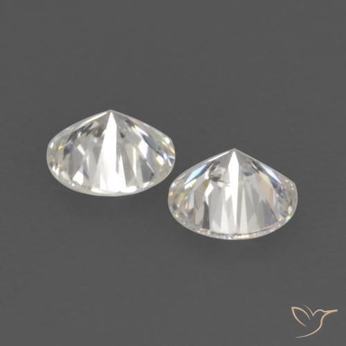 Gemas de Diamante I natural de 0.16 ct, Redondo, VVS-VS