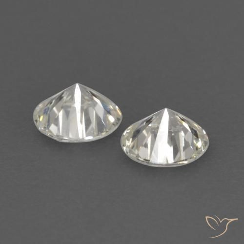 Gemas de Diamante I natural de 0.15 ct, Redondo, VVS-VS