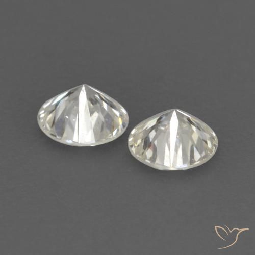 Gemas de Diamante I natural de 0.14 ct, Redondo, VVS-VS