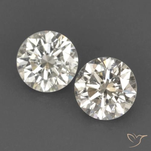 0.22ctw Natural J Diamante, Redondo, VVS-VS