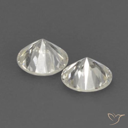 Gemas de Diamante I natural de 0.21 ct, Redondo, VVS-VS