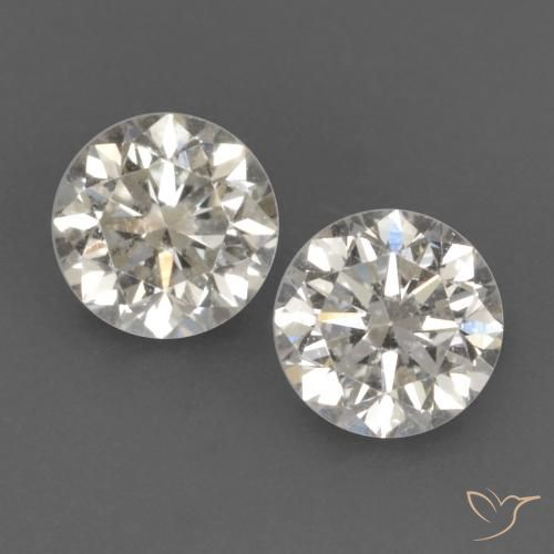 0.23ctw Natural I Diamante, Redondo, VVS-VS
