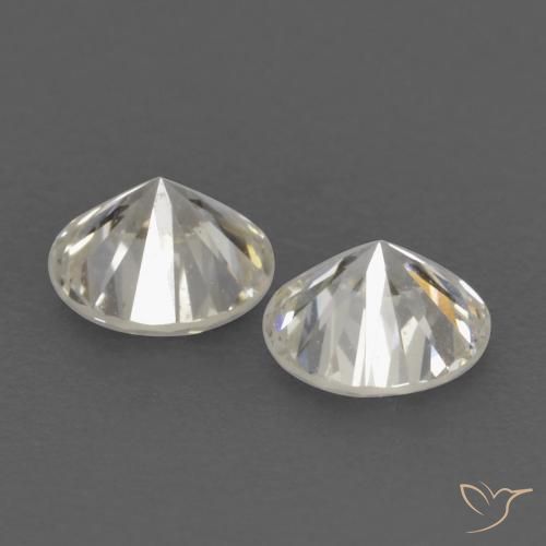 Gemas de Diamante I natural de 0.23 ct, Redondo, VVS-VS