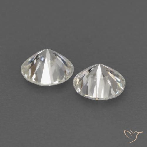 Gemas de Diamante I natural de 0.15 ct, Redondo, VVS-VS