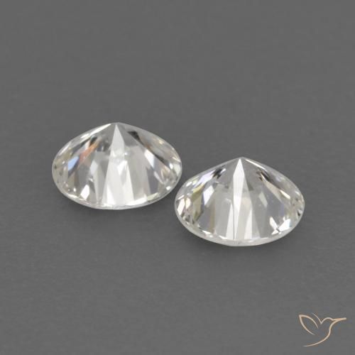 Gemas de Diamante I natural de 0.15 ct, Redondo, VVS-VS