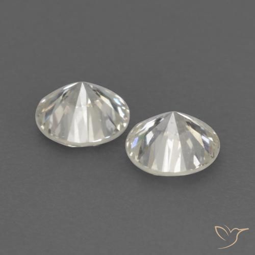 Gemas de Diamante I natural de 0.17 ct, Redondo, VVS-VS