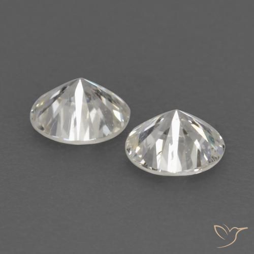 Gemas de Diamante I natural de 0.18 ct, Redondo, VVS-VS