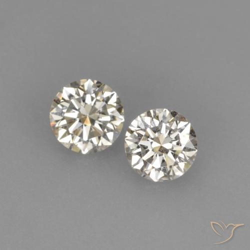 0.20ctw Natural J Diamante, Redondo, VVS-VS
