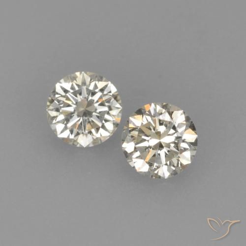 0.20ctw Natural L Diamante, Redondo, VVS-VS
