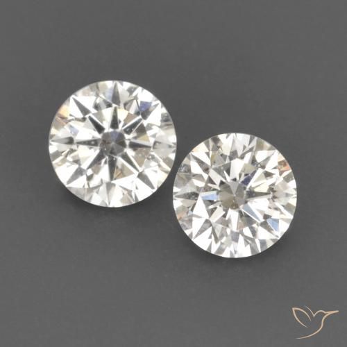 0.15ctw Natural I Diamante, Redondo, VVS-VS