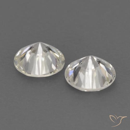 Gemas de Diamante I natural de 0.19 ct, Redondo, VVS-VS