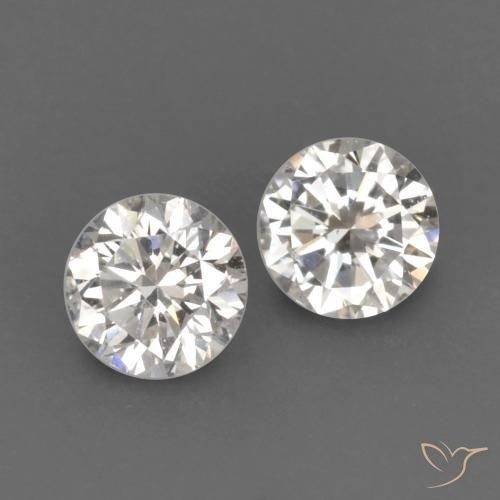 0.16ctw Natural H Diamante, Redondo, VVS-VS