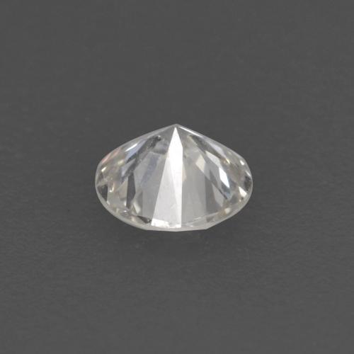 Diamante blanco natural de 0,09 ct, corte redondo, VVS-VS