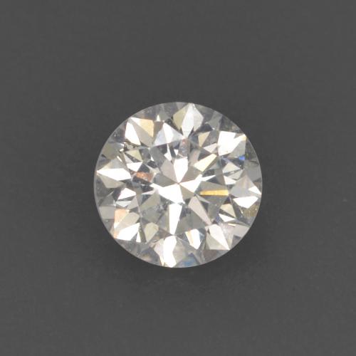 Diamante blanco natural de 0,12 ct, corte redondo, VVS-VS