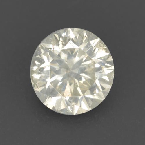 Diamante blanco natural de 0,16 ct, corte redondo, VS